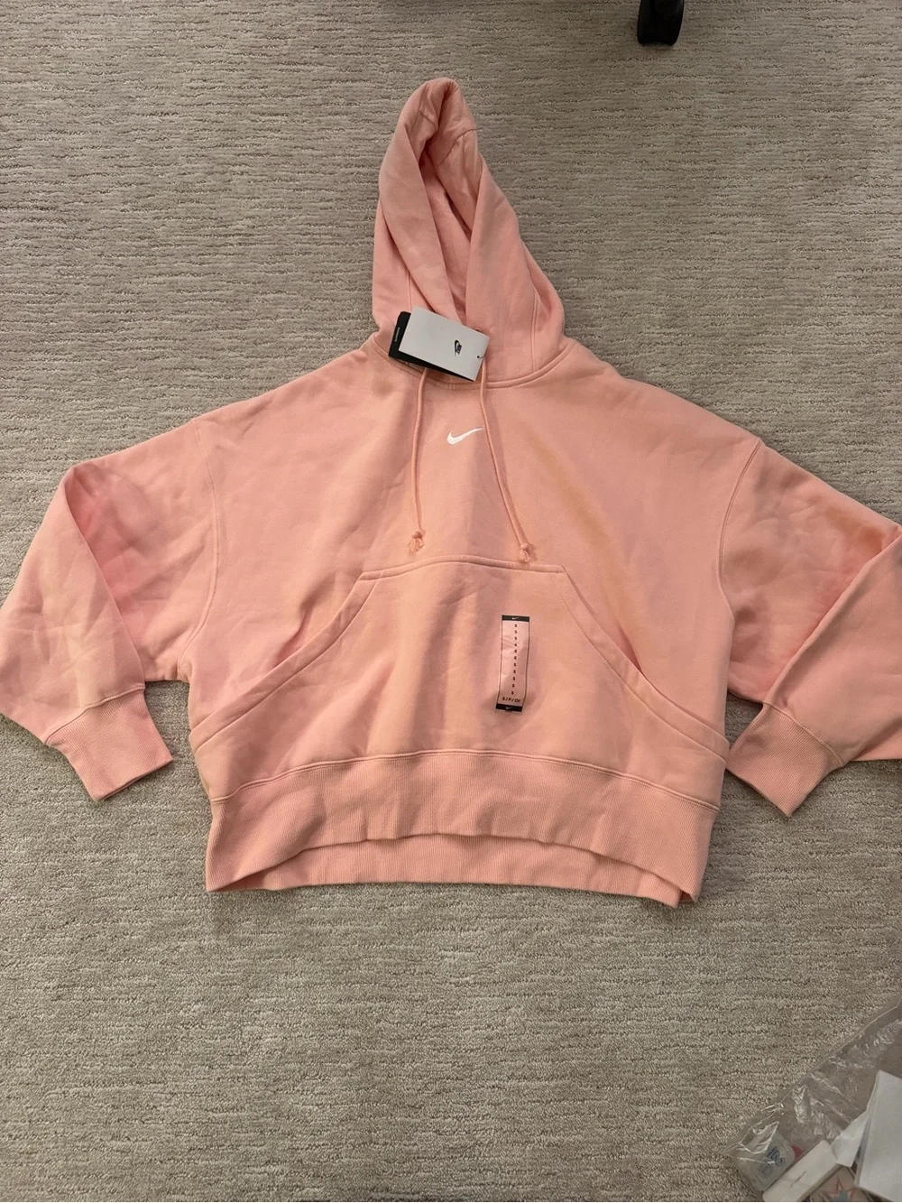 NWT Nike Phoenix Fleece Oversized Pullover Hoodie Sweatshirt Small